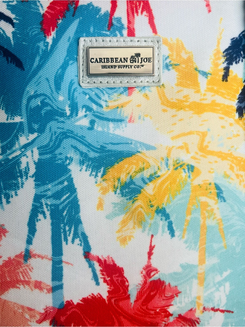 - Caribbean Joe Tropical Print Crossbody Canvas Bag! EUC! - Picture 11 of 16